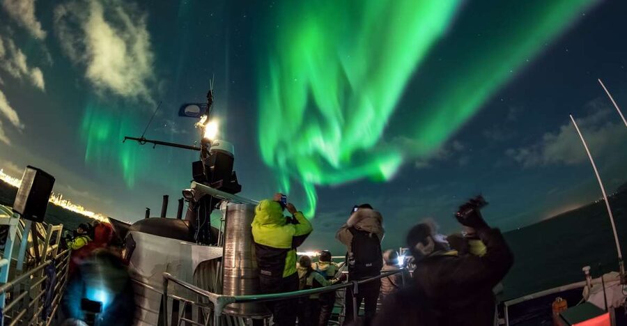 Reykjavik: 2-Hour Northern Lights by Boat with Backup Plan - Sailing from Reykjavik’s Old Harbor