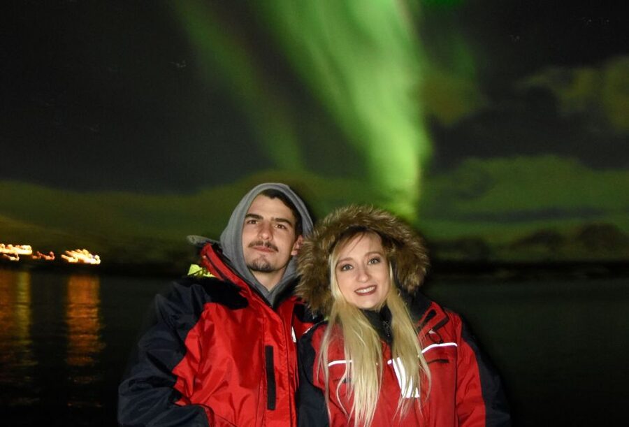 Reykjavík: Northern Lights Cruise - Leaving Reykjavík’s Old Harbour after dark