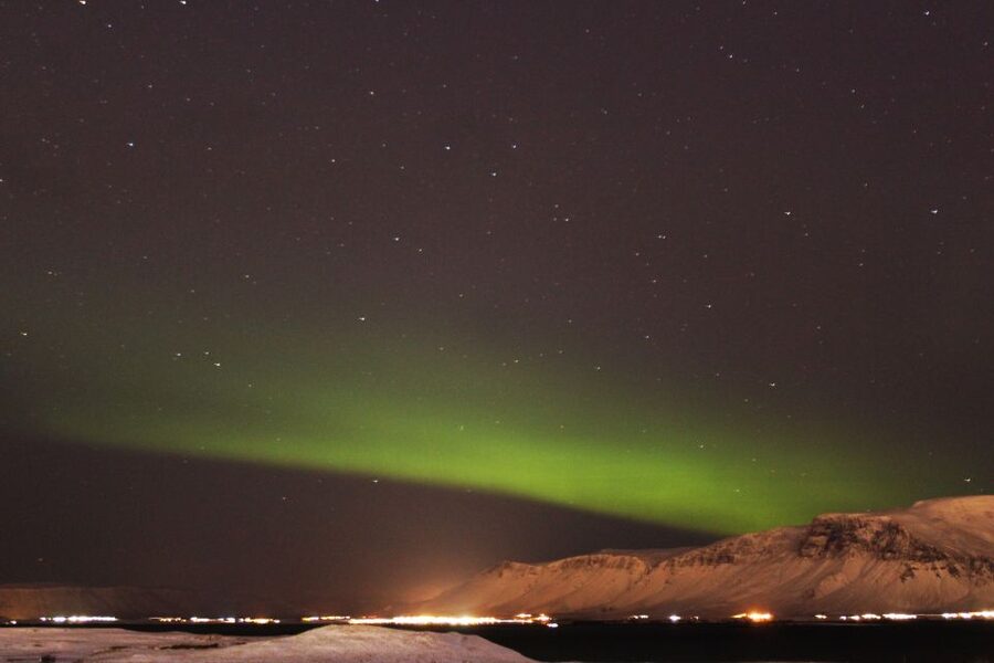 Reykjavík: Northern Lights Cruise - Reykjavík’s lights and the Imagine Peace Tower