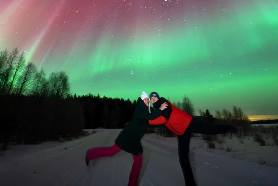Rovaniemi:%100 Money Back Guarantee Northern Lights Hunting - What the aurora may look like to your eyes
