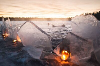 Arctic Ice Floating and Northern Lights Tour