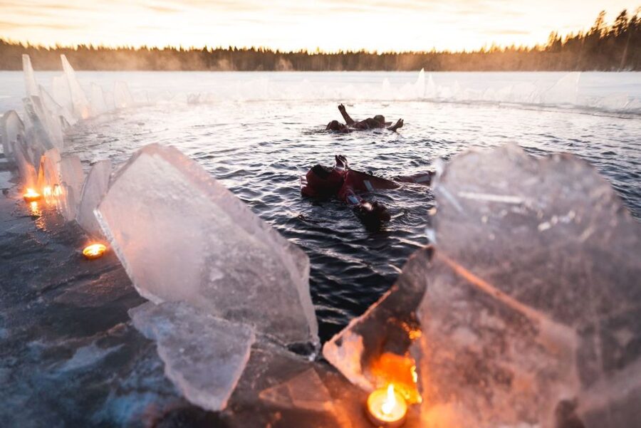 Rovaniemi: Arctic Ice Floating and Northern Lights Tour - Who should book this experience