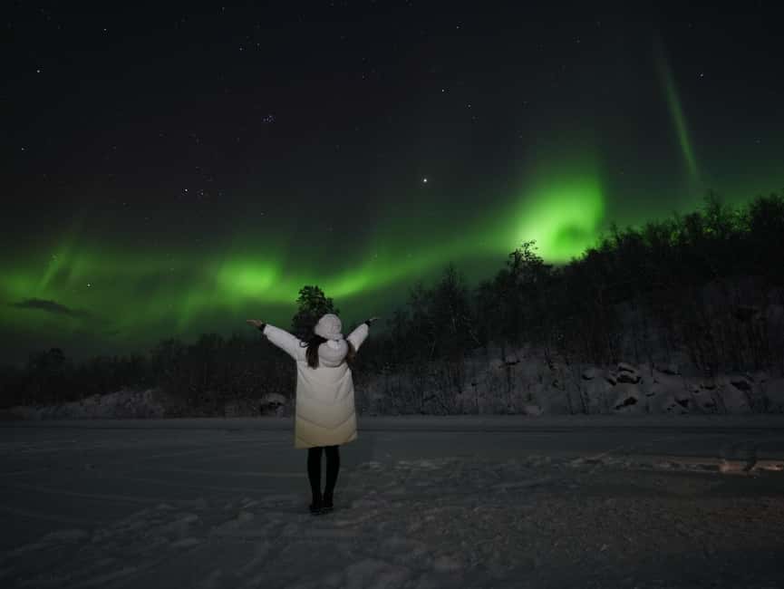 Rovaniemi Aurora Fire & Flavour — Arctic Gastronomy Tour - The first aurora stop sets the mood
