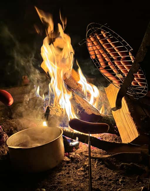 Rovaniemi: Aurora hunting and a fireside BBQ experience - Why the Small Group Size Helps