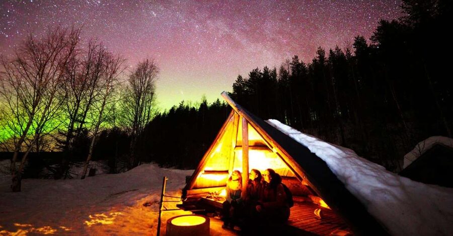 Rovaniemi: Lapland Northern Lights Tour with BBQ - Key points at a glance