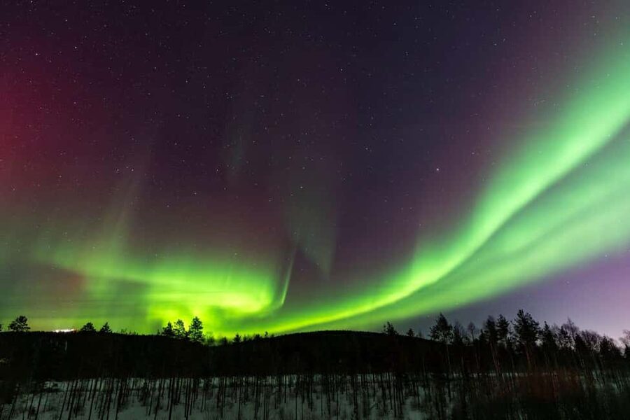 Rovaniemi: Northern Lights Photo Tour | Money-Back Guarantee - Chasing clear skies from Rovaniemi