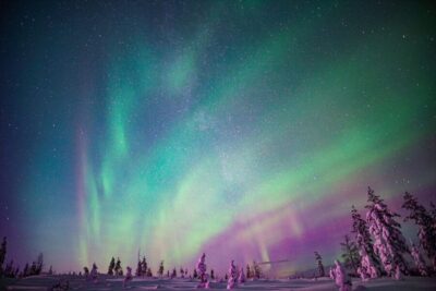 Northern Lights Snowmobile Tour