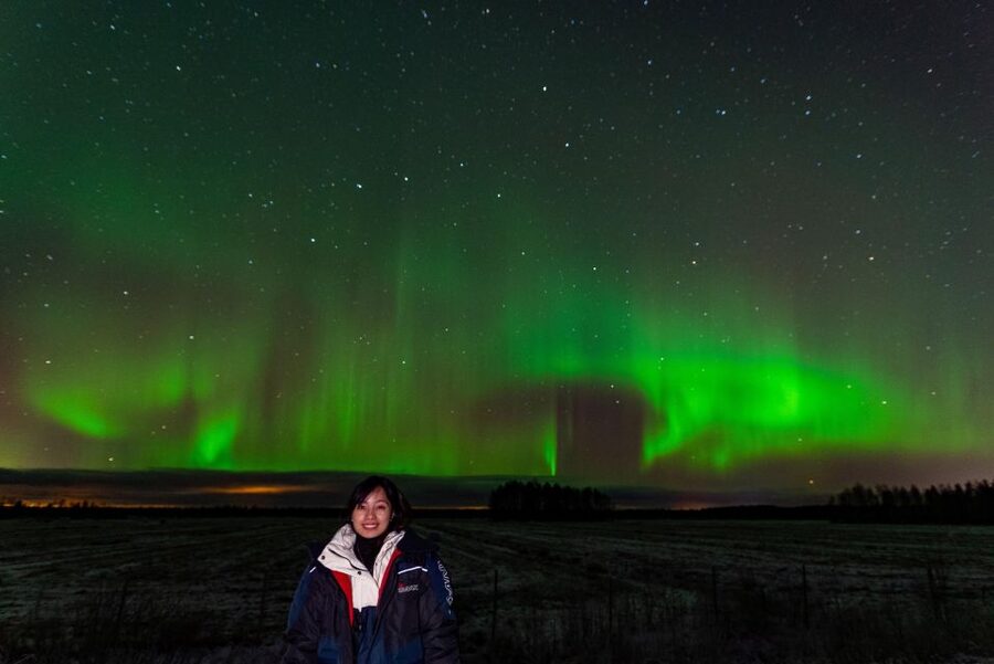 Rovaniemi: Small Group Northern Lights Guaranteed Sightings - Waiting is part of the evening