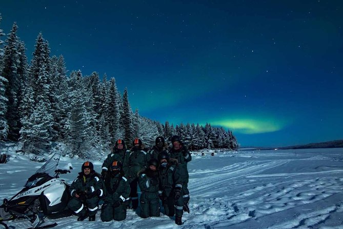 Snowmobile Aurora Expedition with dinner - Hunting the Northern Lights around Kiruna