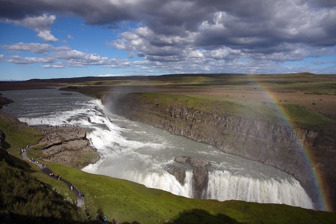 The Golden Circle & Northern Lights Guided Combo tour - Geysir and Strokkur, Iceland’s steaming centerpiece