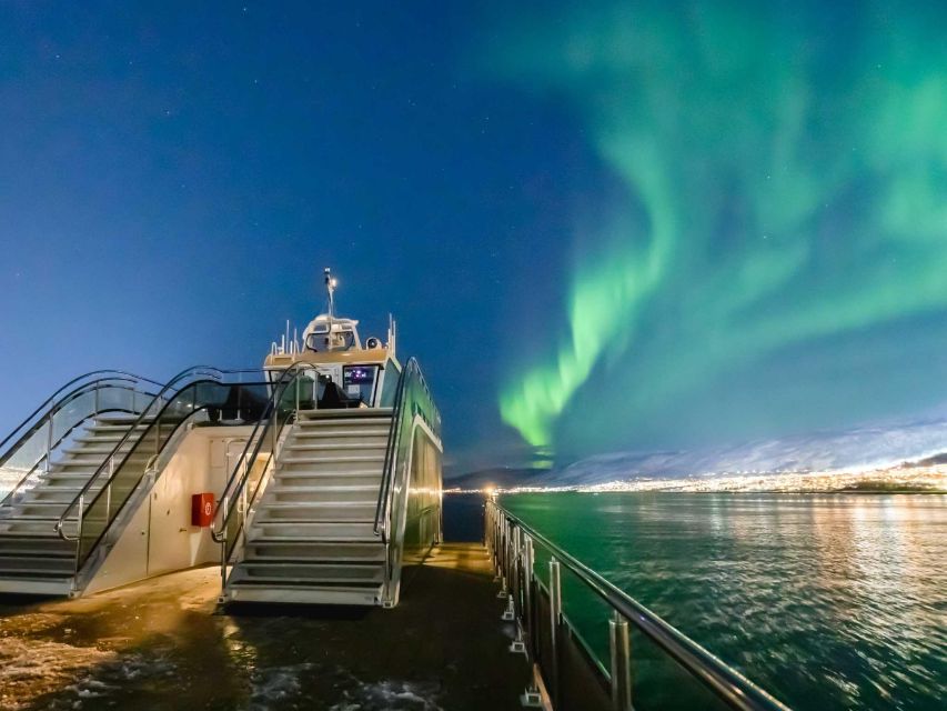 Tromsø: Aurora Dinner Cruise by Hybrid-Electric Catamaran - A quiet start beside Tromsø’s harbor