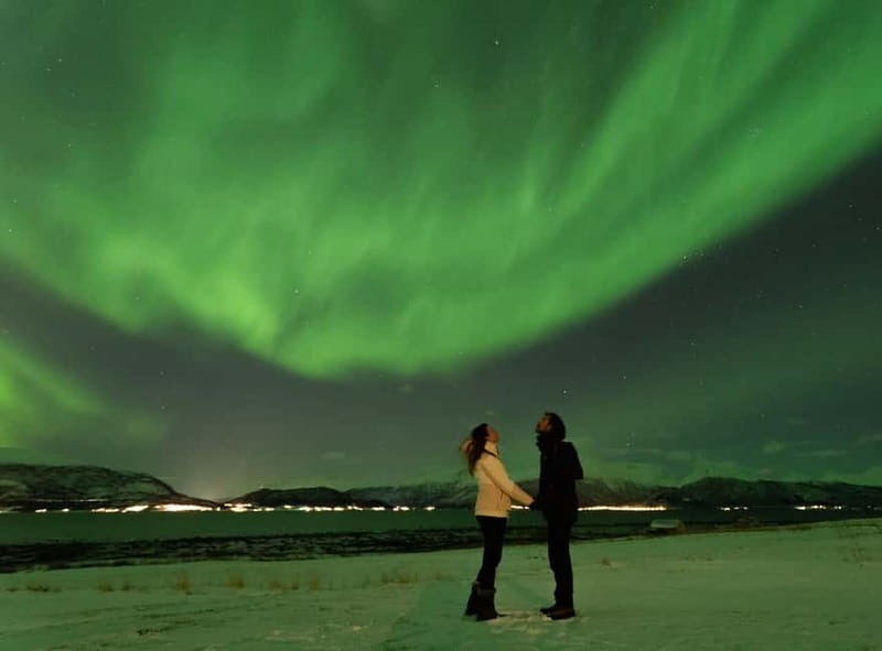 Tromsø: Aurora Safari Chase with Photos - Arriving at a private Aurora camp