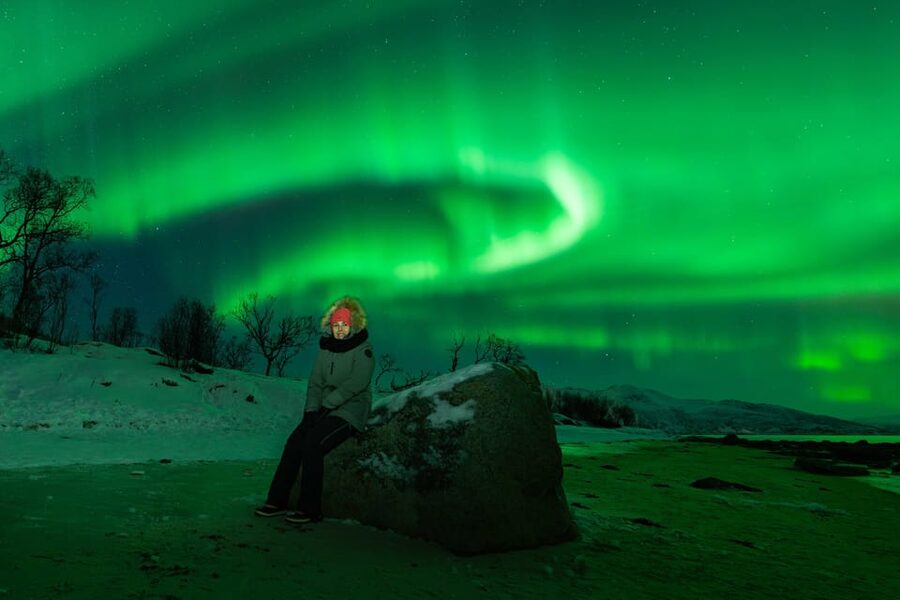 Tromsø: Aurora Tour with Photos, Campfire and Arctic Food - From Tromsø pickup to the first weather check