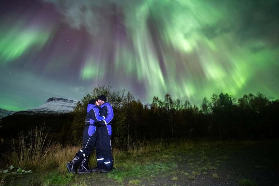 Tromsø: Big Bus Northern Lights Tour with Free Photos - Campfires, hot drinks, and the human side of the evening