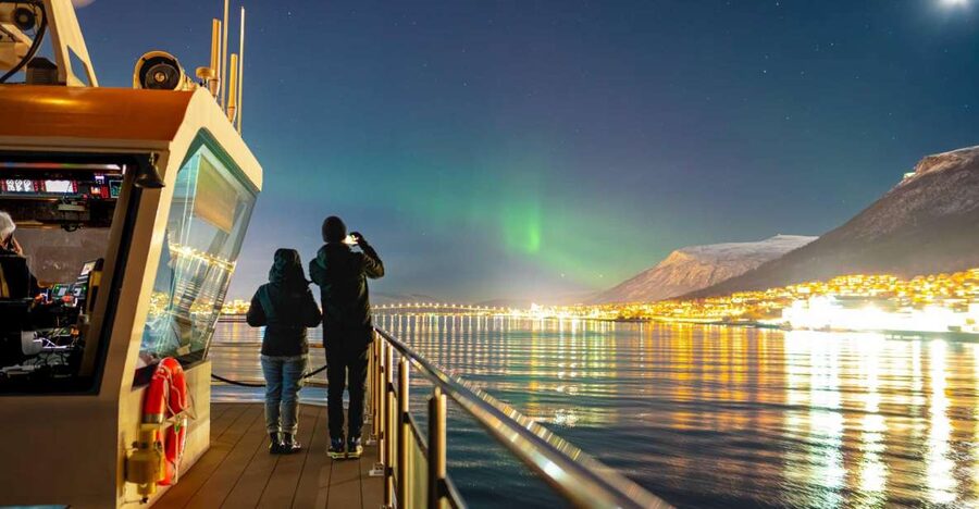 Tromsø: Electric Northern Lights Cruise - Seeing the Aurora, and handling the possibility of clouds
