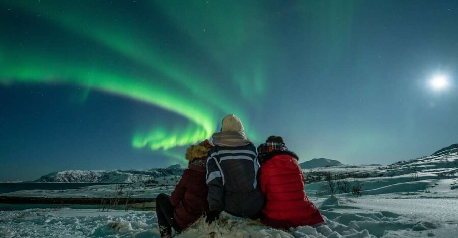 Tromso: Northern Lights Chase with Photo Package Included - Leaving Tromsø by comfortable bus