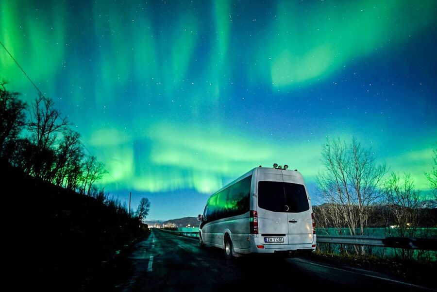 Tromsø: Northern Lights Chase with Photos and Bodysuits - The possible stops: coast, inland valleys, and Finland