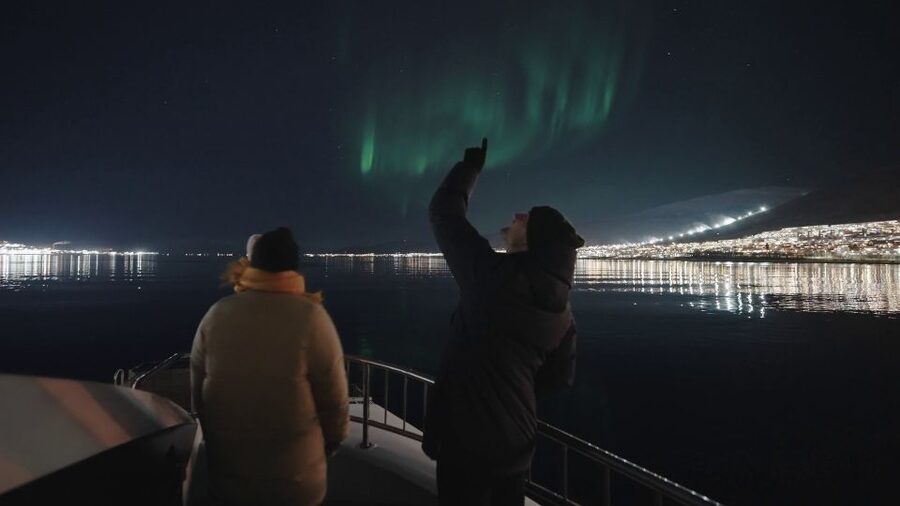 Tromsø: Northern Lights Cruise with 2nd Chance Guarantee - The fjords and the search for a clear patch