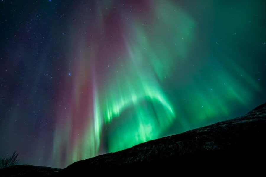 Tromsø: Northern Lights in a Minivan with Free Photos and a Hot Meal - Who will enjoy this night most?