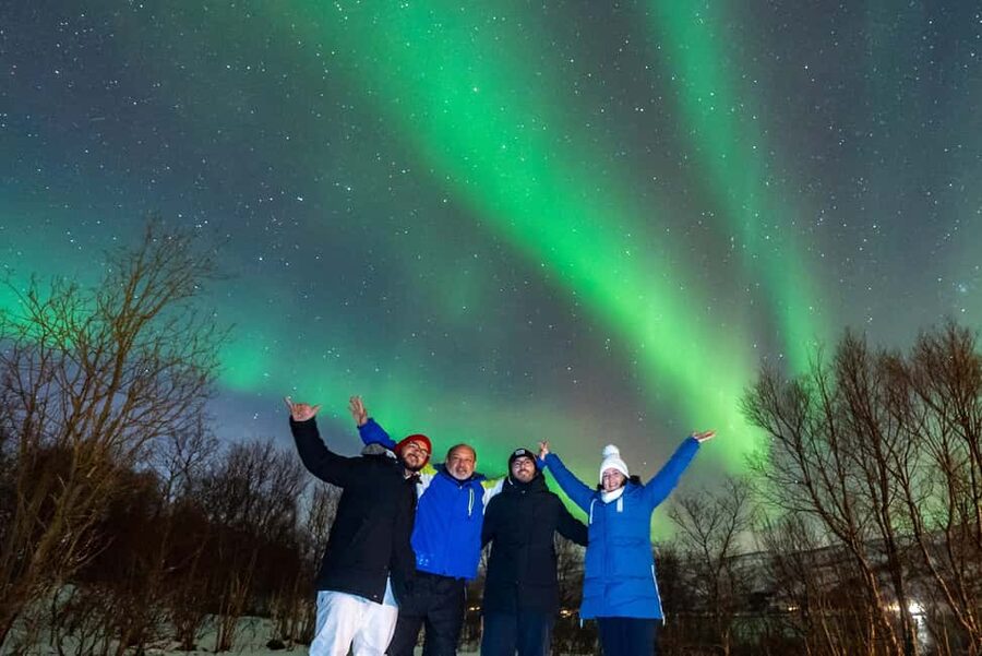 Tromsø: Northern Lights Tour with Photos, Hot Meal & Drinks - Why the chase can reach Finland