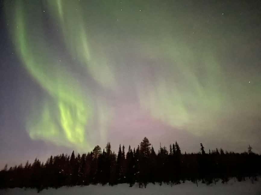 Ylläs: Northern Lights Snowmobile Safari with Transfers - Starting with pickup in Ylläs